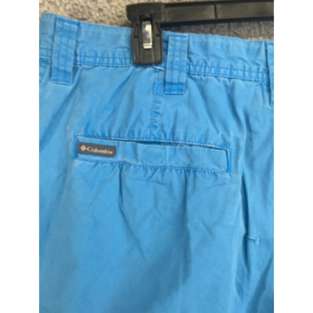 COLUMBIA LIGHTWEIGHT CHINO STRETCH‎ SHORTS, Blue SIZE 36W
